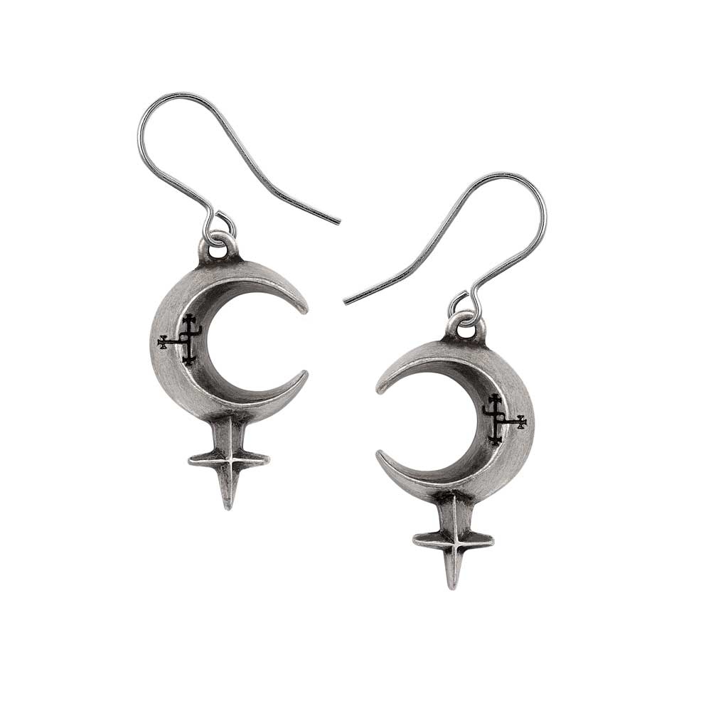 Alchemy - Lilith Earrings Earrings - Silver coloured